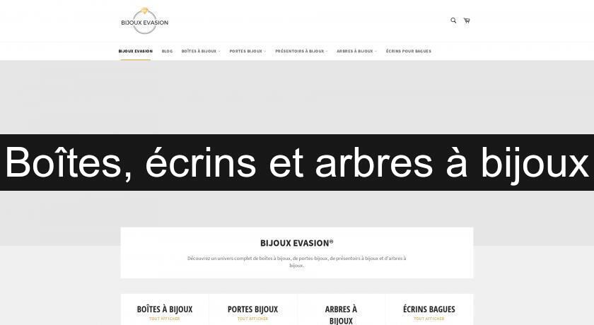 Boîtes, écrins et arbres à bijoux Boîtes, écrins et arbres à bijoux