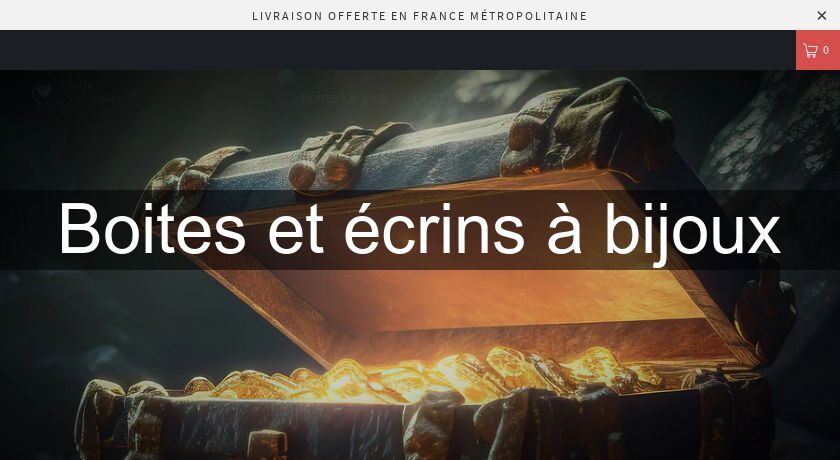 Boites et écrins à bijoux Boites et écrins à bijoux