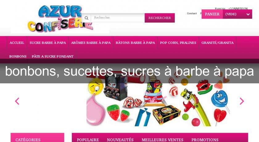 bonbons, sucettes, sucres à barbe à papa bonbons, sucettes, sucres à barbe à papa