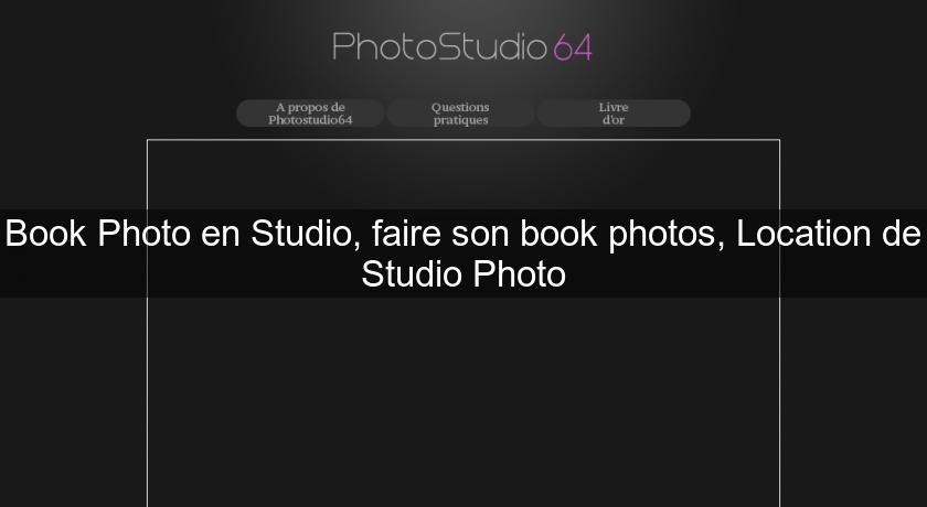 Book Photo en Studio, faire son book photos, Location de Studio Photo