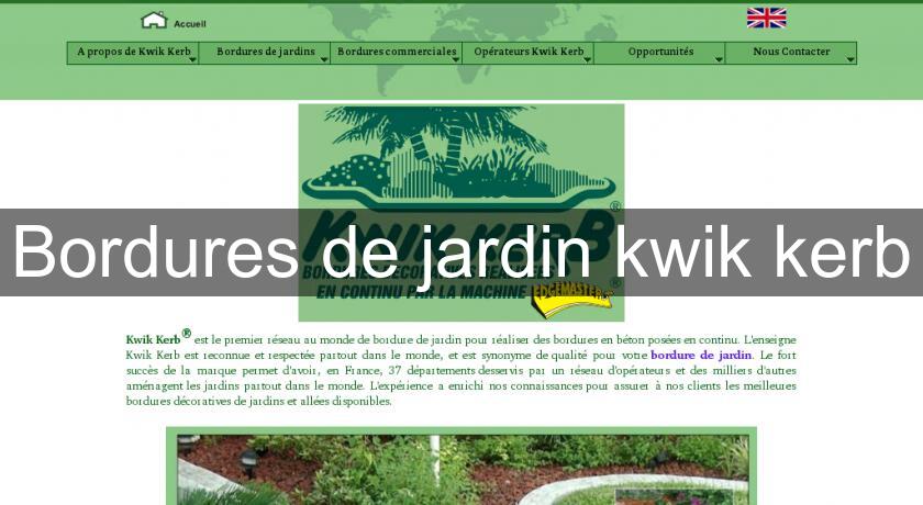 Bordures de jardin kwik kerb Bordures de jardin kwik kerb