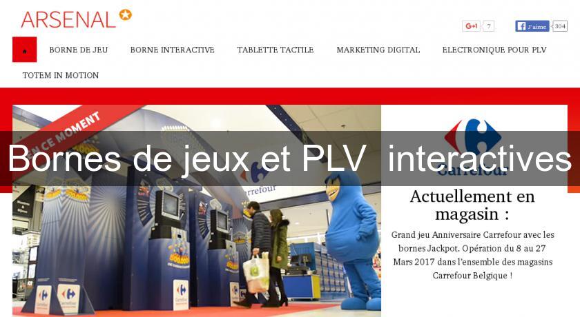 Bornes de jeux et PLV interactives Bornes de jeux et PLV interactives