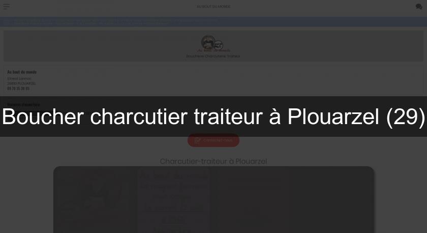 Boucher charcutier traiteur à Plouarzel (29)