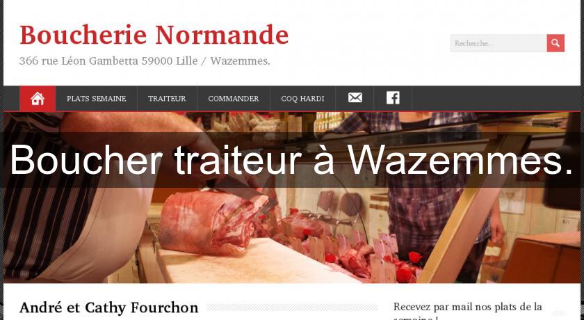 Boucher traiteur à Wazemmes.