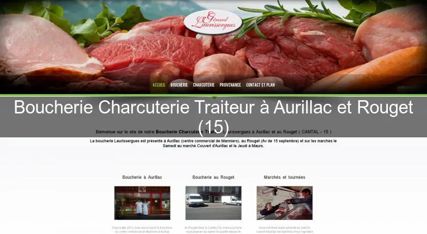 Boucherie Charcuterie Traiteur à Aurillac et Rouget (15)