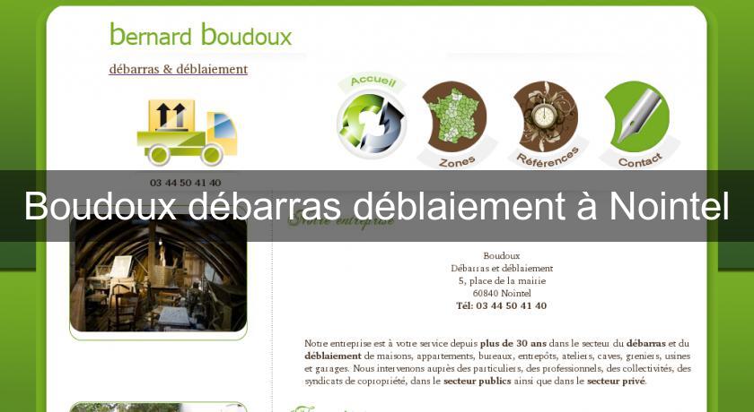 Boudoux débarras déblaiement à Nointel Boudoux débarras déblaiement à Nointel