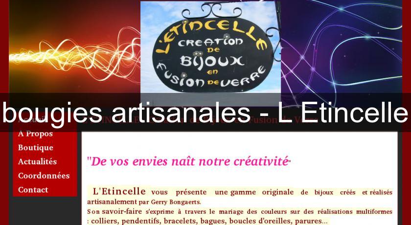 bougies artisanales - L'Etincelle