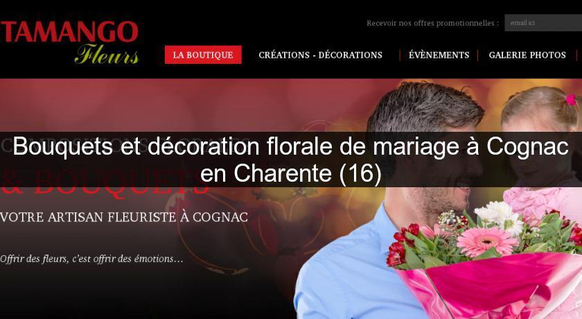 Bouquets et décoration florale de mariage à Cognac en Charente (16) Bouquets et décoration florale de mariage à Cognac en Charente (16)
