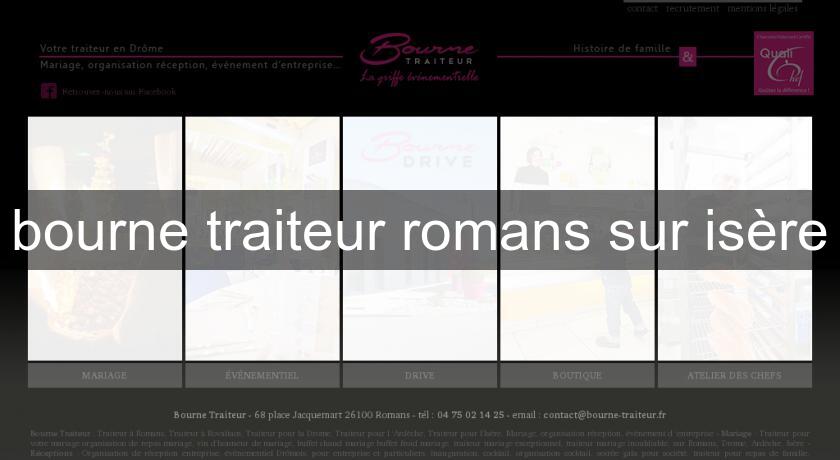 bourne traiteur romans sur isère