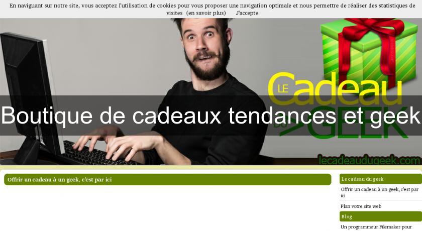 Boutique de cadeaux tendances et geek Boutique de cadeaux tendances et geek
