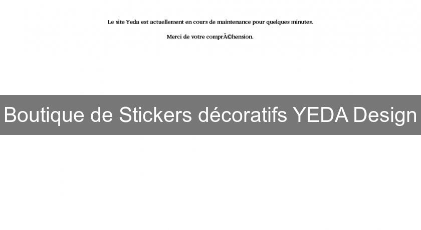 Boutique de Stickers décoratifs YEDA Design