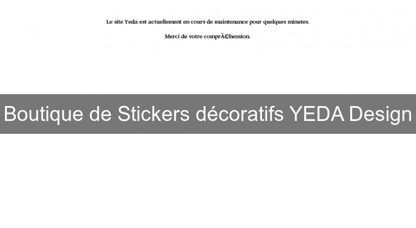 Boutique de Stickers décoratifs YEDA Design Boutique de Stickers décoratifs YEDA Design