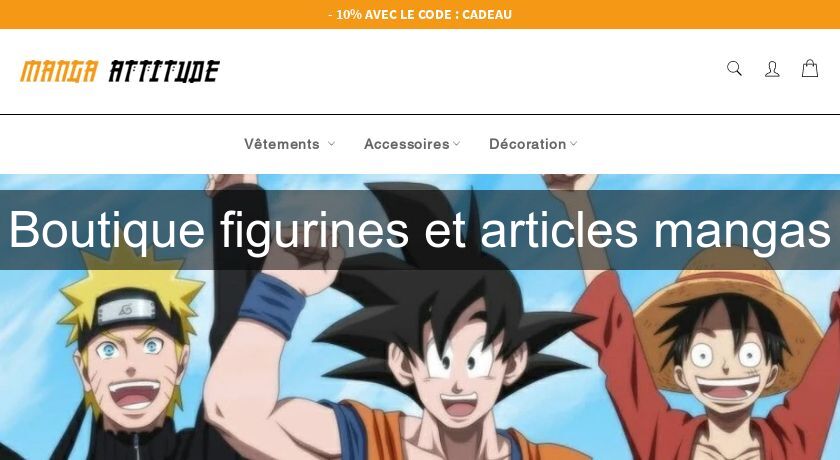 Boutique figurines et articles mangas