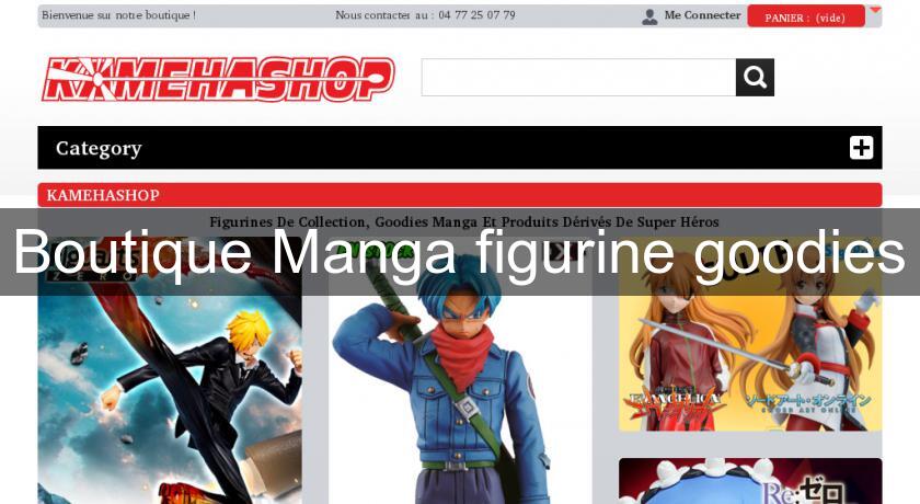 Boutique Manga figurine goodies