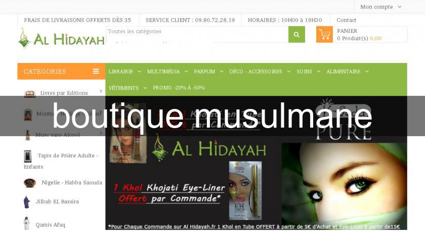 boutique musulmane boutique musulmane