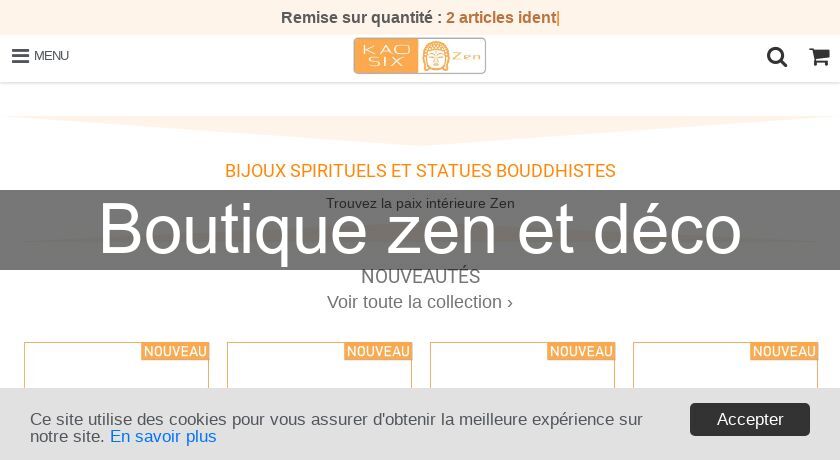 Boutique zen et déco Boutique zen et déco