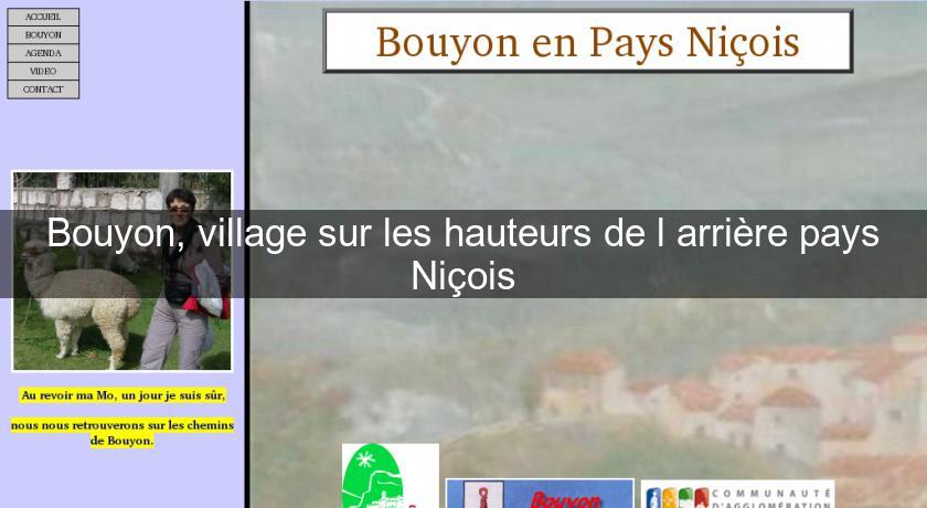 Bouyon, village sur les hauteurs de l'arrière pays Niçois