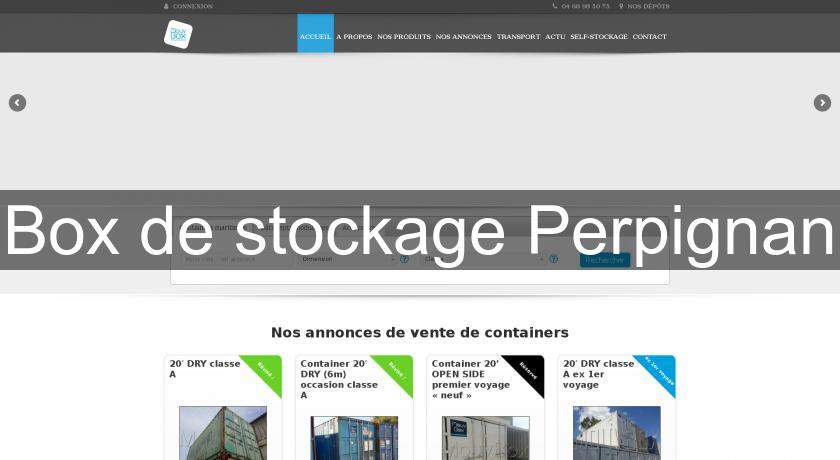 Box de stockage Perpignan Box de stockage Perpignan