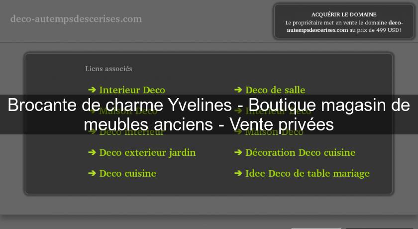 Brocante de charme Yvelines - Boutique magasin de meubles anciens - Vente privées Brocante de charme Yvelines - Boutique magasin de meubles anciens - Vente privées