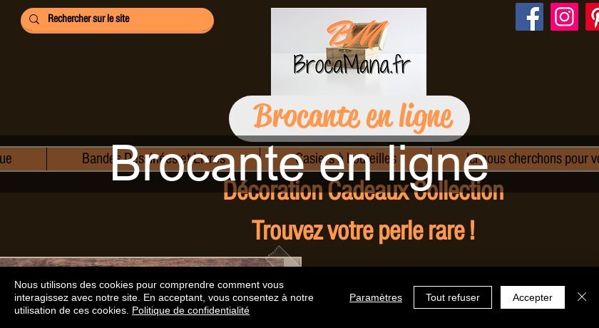 Brocante en ligne