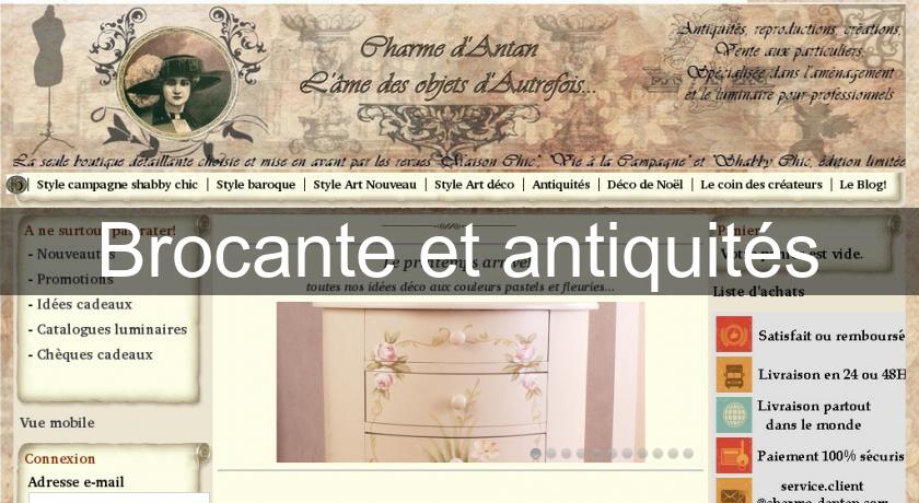 Brocante et antiquités Brocante et antiquités