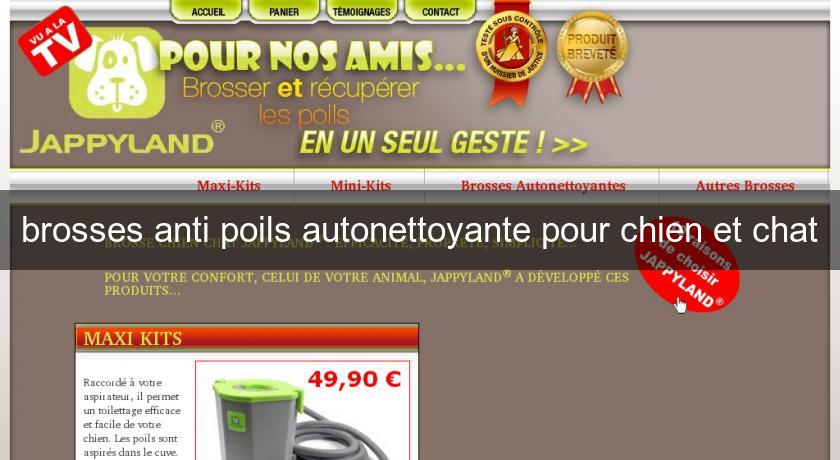 brosses anti poils autonettoyante pour chien et chat brosses anti poils autonettoyante pour chien et chat
