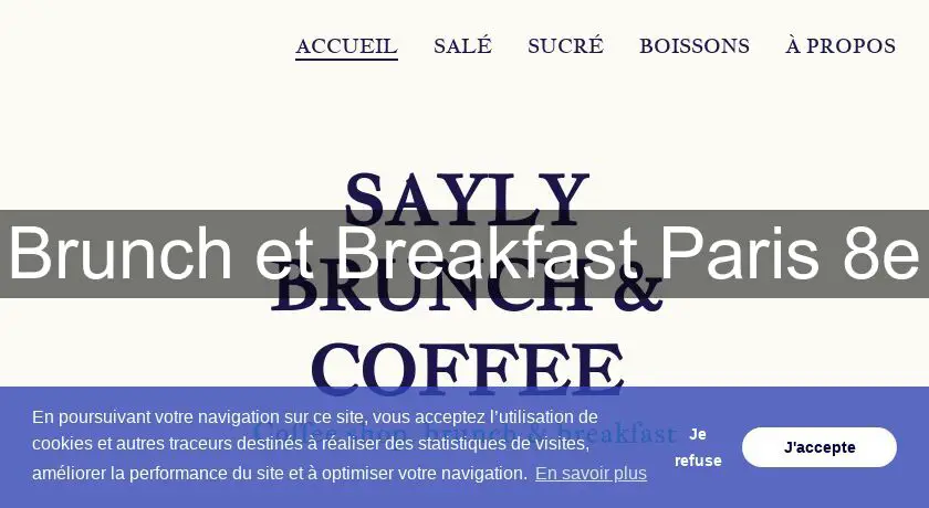 Brunch et Breakfast Paris 8e