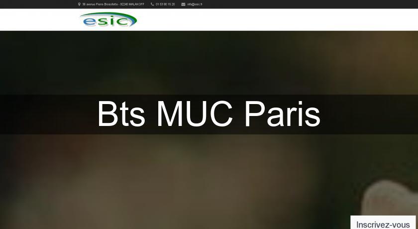 Bts MUC Paris Bts MUC Paris