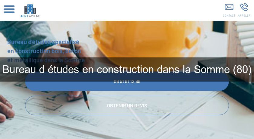 Bureau d'études en construction dans la Somme (80)