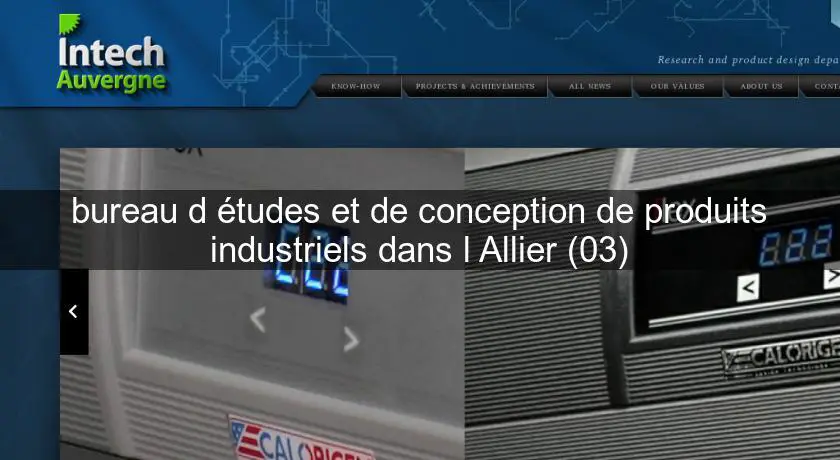 bureau d'études et de conception de produits industriels dans l'Allier (03)