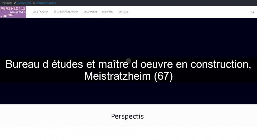 Bureau d'études et maître d'oeuvre en construction, Meistratzheim (67) Bureau d'études et maître d'oeuvre en construction, Meistratzheim (67)