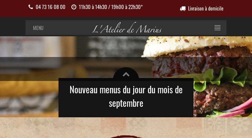 Burger maison aux saveurs de l'Auvergne, Clermont Ferrand (63) Burger maison aux saveurs de l'Auvergne, Clermont Ferrand (63)