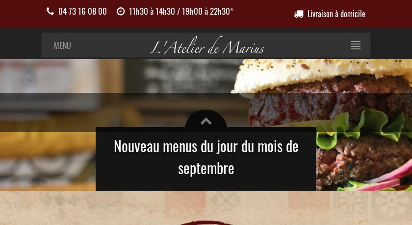 Burger maison aux saveurs de l'Auvergne, Clermont Ferrand (63)