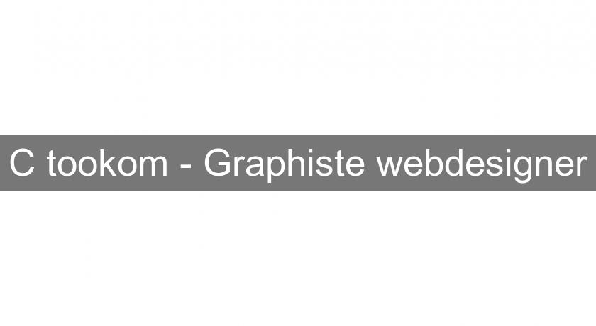 C'tookom - Graphiste webdesigner