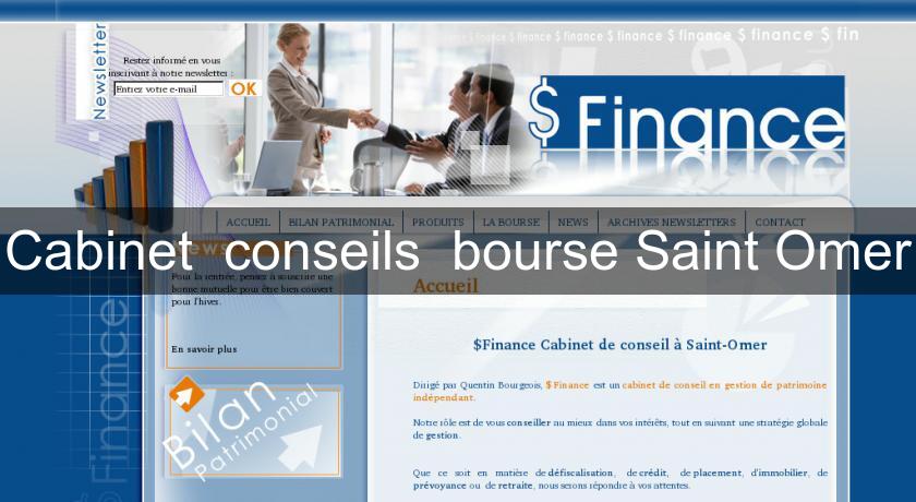 Cabinet conseils bourse Saint Omer Cabinet conseils bourse Saint Omer