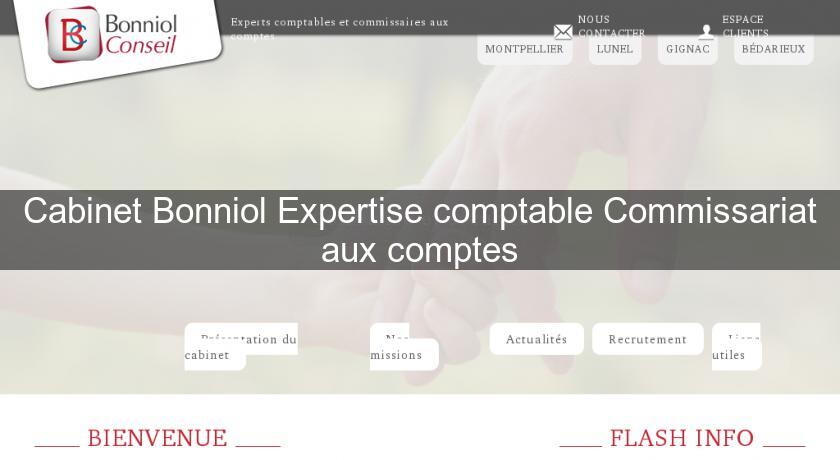 Cabinet Bonniol Expertise comptable Commissariat aux comptes