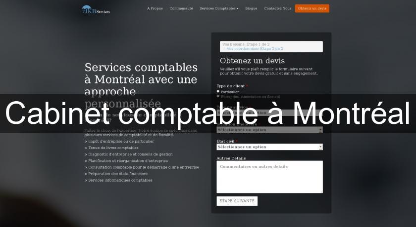 Cabinet comptable à Montréal Cabinet comptable à Montréal
