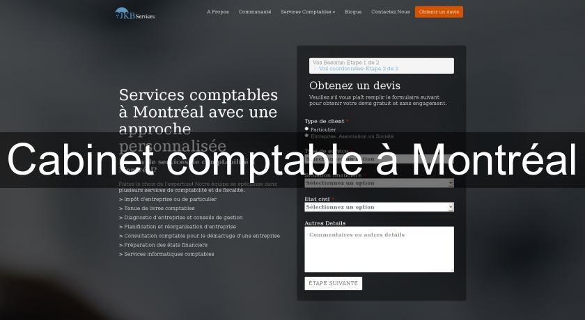 Cabinet comptable à Montréal