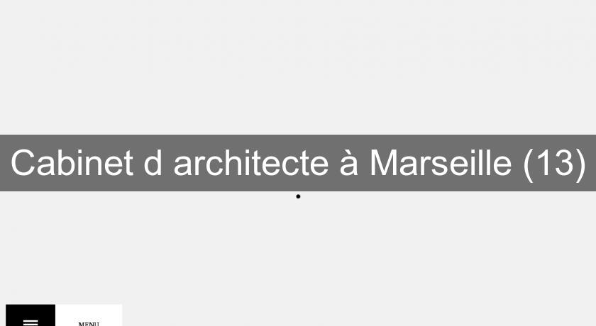 Cabinet d'architecte à Marseille (13) Cabinet d'architecte à Marseille (13)