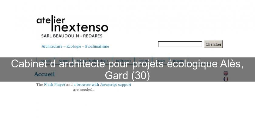Cabinet d'architecte pour projets écologique Alès, Gard (30)