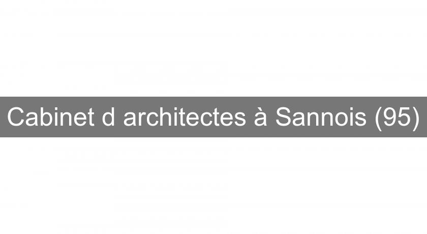 Cabinet d'architectes à Sannois (95)