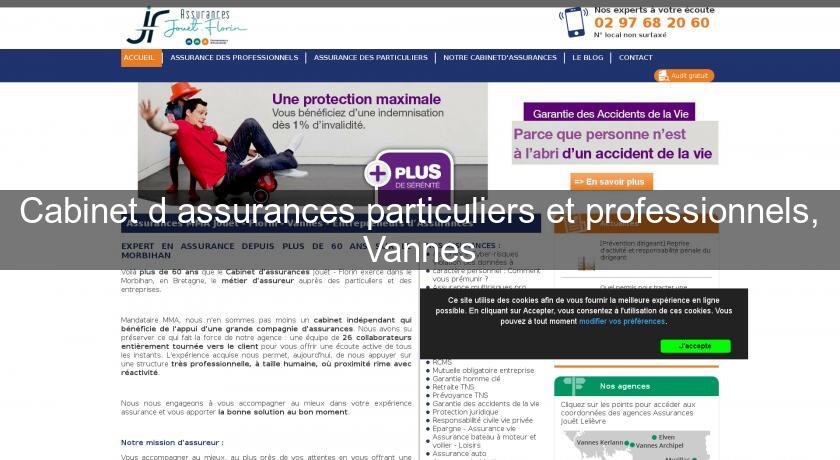 Cabinet d'assurances particuliers et professionnels, Vannes Cabinet d'assurances particuliers et professionnels, Vannes