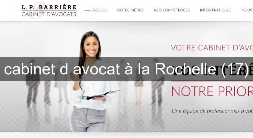 cabinet d'avocat à la Rochelle (17)