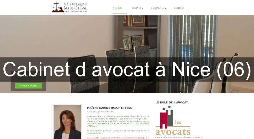Cabinet d'avocat à Nice (06) Cabinet d'avocat à Nice (06)