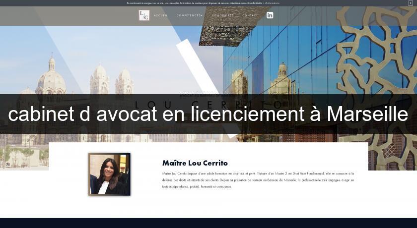 cabinet d'avocat en licenciement à Marseille cabinet d'avocat en licenciement à Marseille