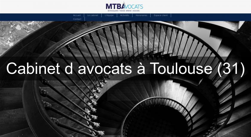 Cabinet d'avocats à Toulouse (31)