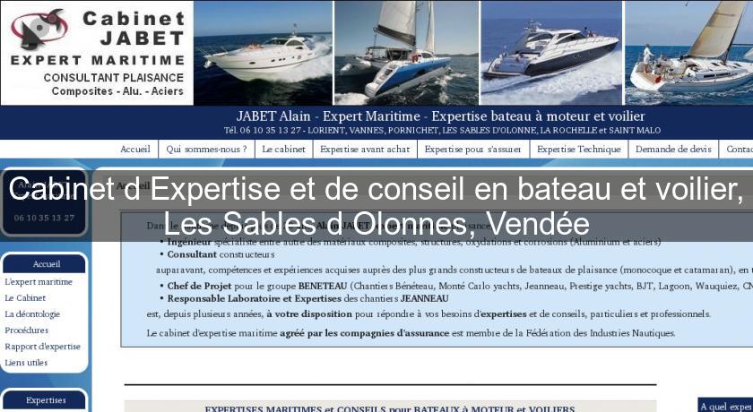 Cabinet d'Expertise et de conseil en bateau et voilier, Les Sables d'Olonnes, Vendée Cabinet d'Expertise et de conseil en bateau et voilier, Les Sables d'Olonnes, Vendée