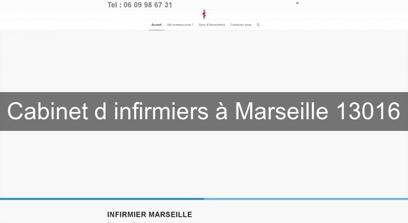 Cabinet d'infirmiers à Marseille 13016