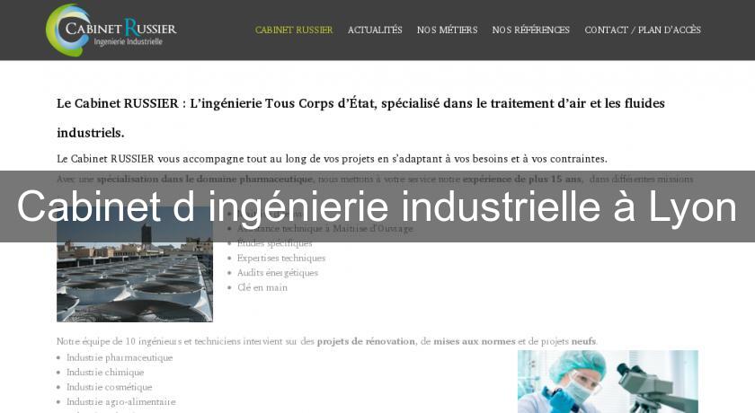 Cabinet d'ingénierie industrielle à Lyon Cabinet d'ingénierie industrielle à Lyon