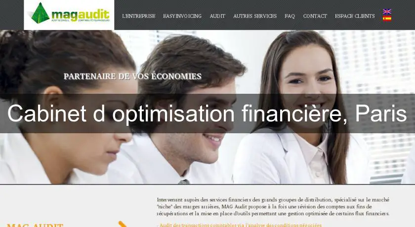 Cabinet d'optimisation financière, Paris